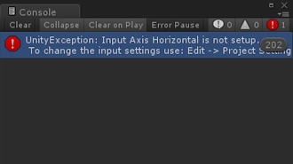 Horizontal Button Error